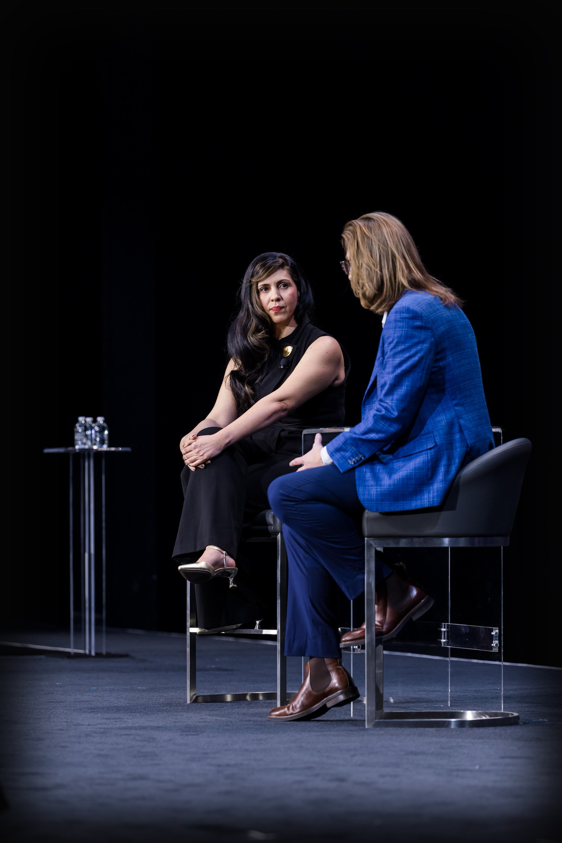 The keynote conversation on stage